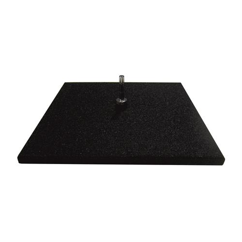 7kg Rubber Base with 90 degree Mount